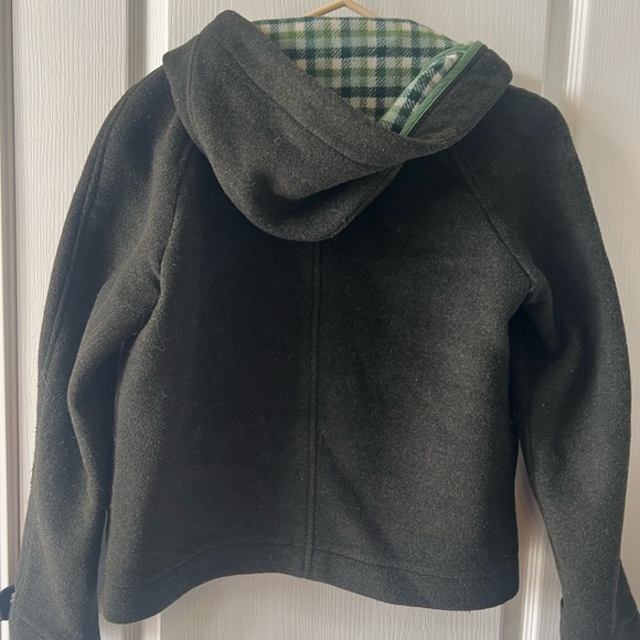 Lacoste Dark Green Jacket with Patterned Lining - Picture 6 of 6